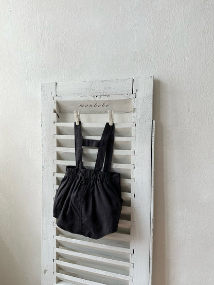[PRE-ORDER] Linen Suspender Shorts