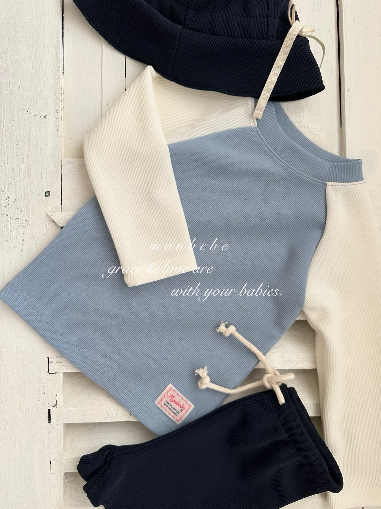 [PRE-ORDER] Multi Boom Swim Top Bottom Hat Set