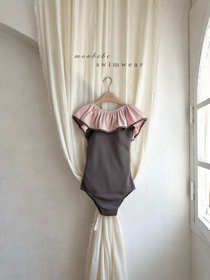[PRE-ORDER] Multi Boom Frill Swim Suit (Mom Couple)