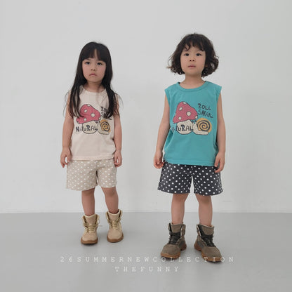 [PRE-ORDER] Snail Sleeveless T-Shirts