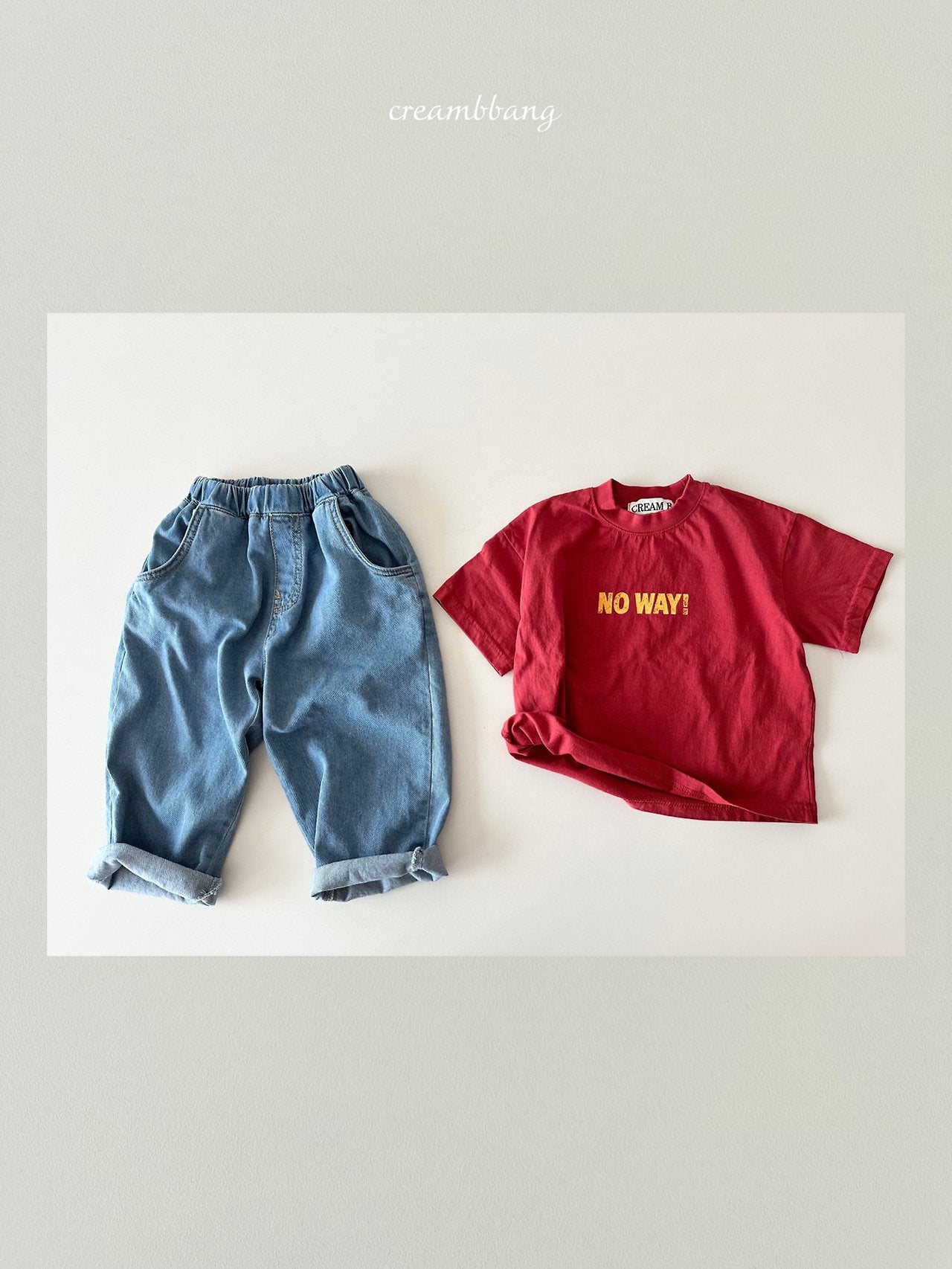 [PRE-ORDER] Summer Denim Baggy Pants