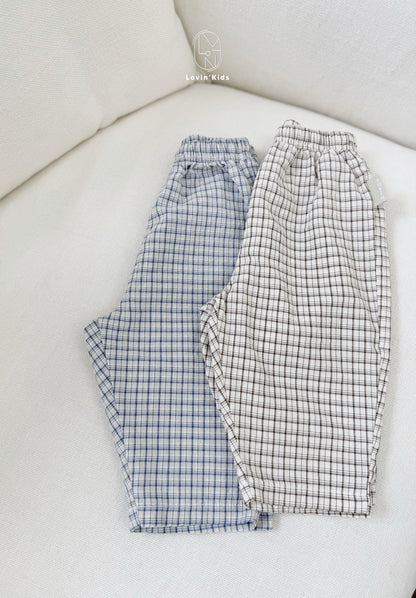 [PRE-ORDER] Soft Check Pants