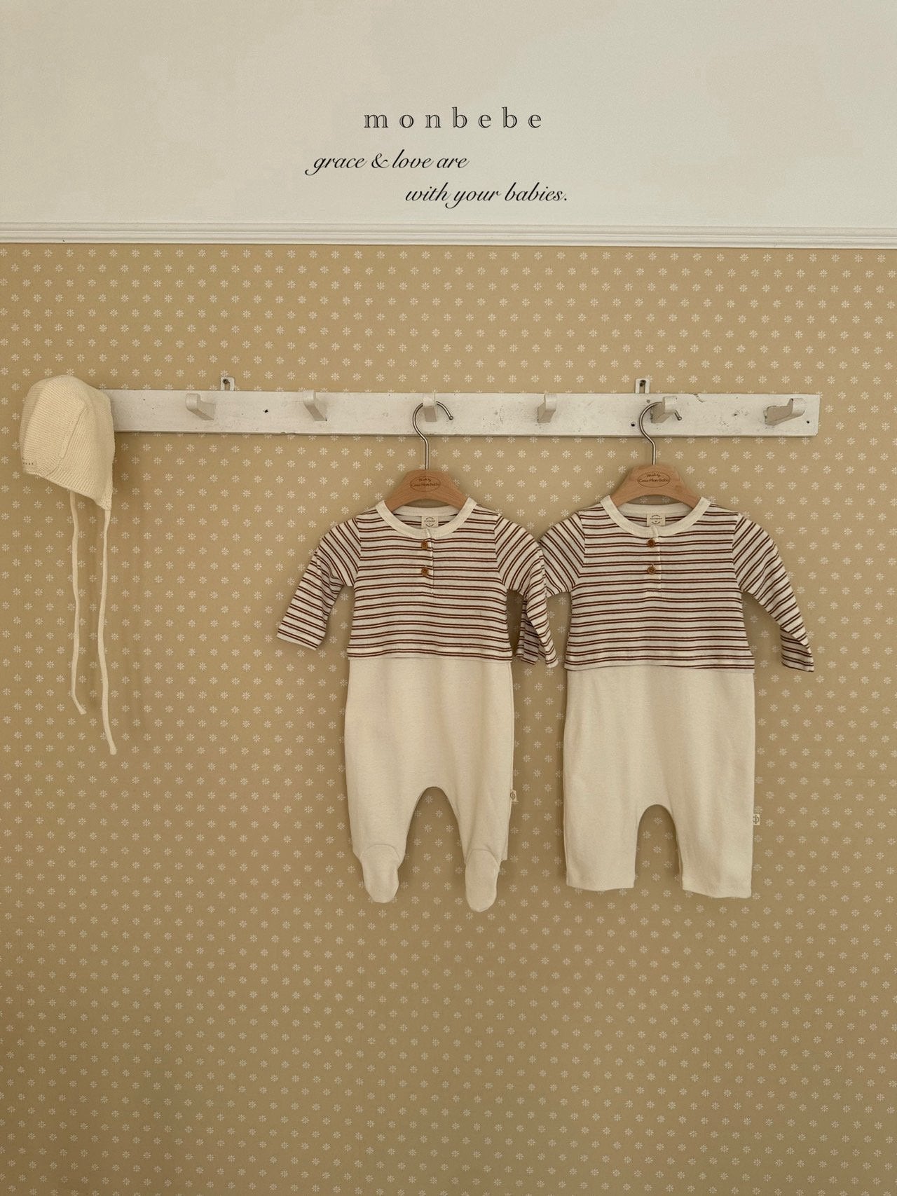 [PRE-ORDER] Stripe Color Block Body Suit