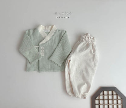 [Limited Time Order] Boy Hanbok Top Bottom Set