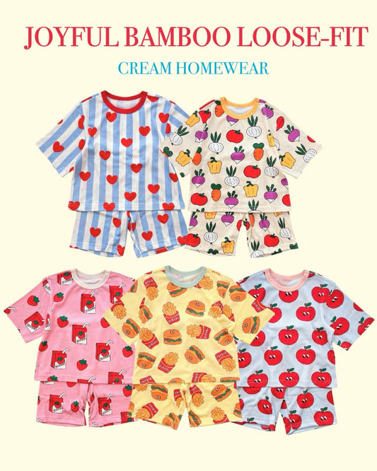 Joyful Bamboo Loose-Fit Home Wear Set