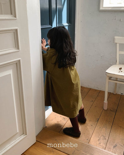 [PRE-ORDER] Corduroy Smocking Dress
