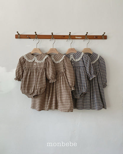 [PRE-ORDER] Lala Check Dress