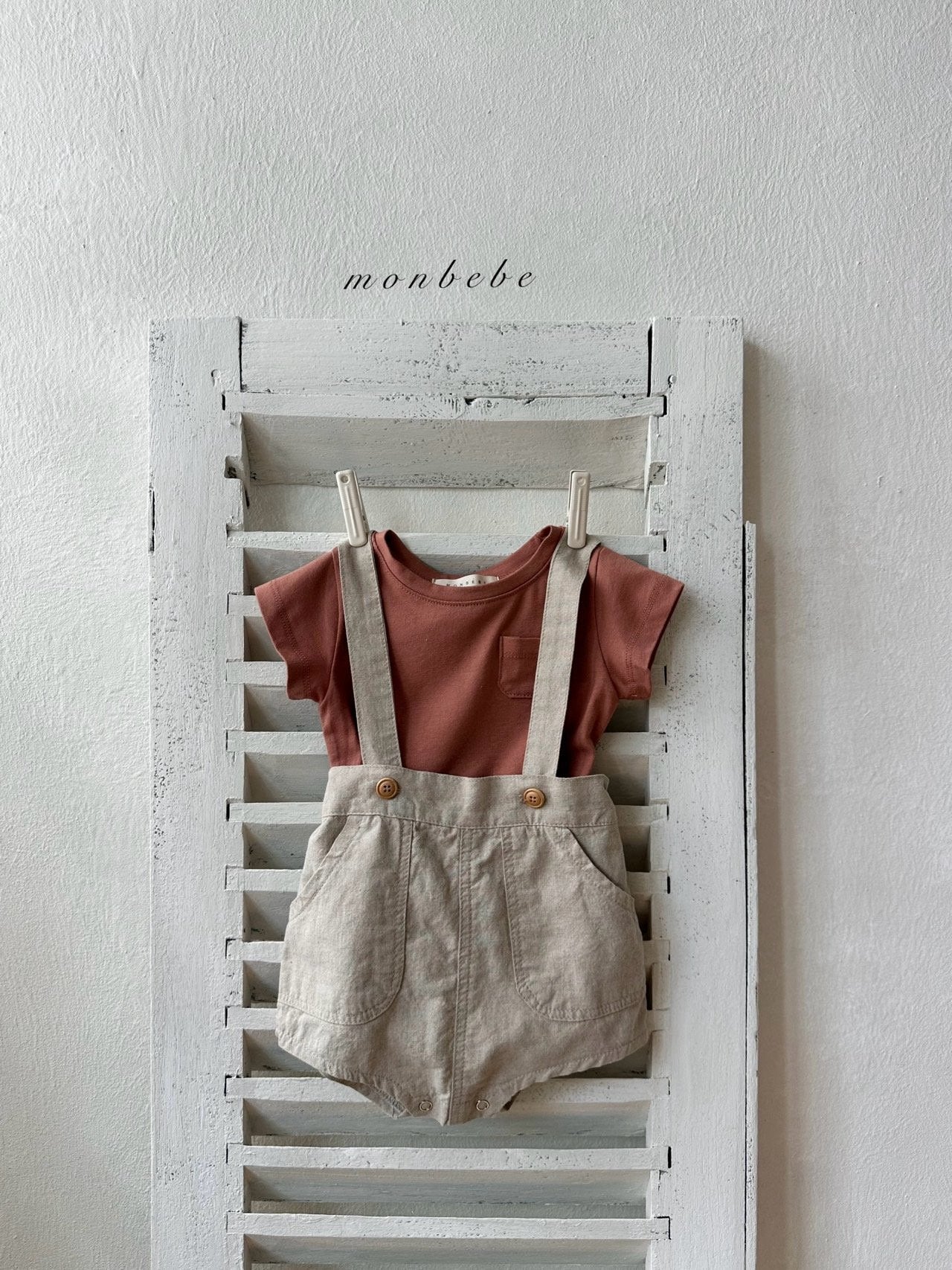 [PRE-ORDER] Linen Suspender Shorts