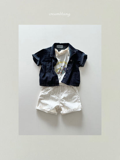 [PRE-ORDER] Stripe Half Pants