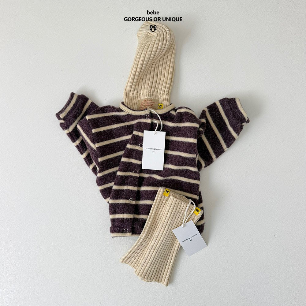 [PRE-ORDER] Pokdak Baby Cardigan