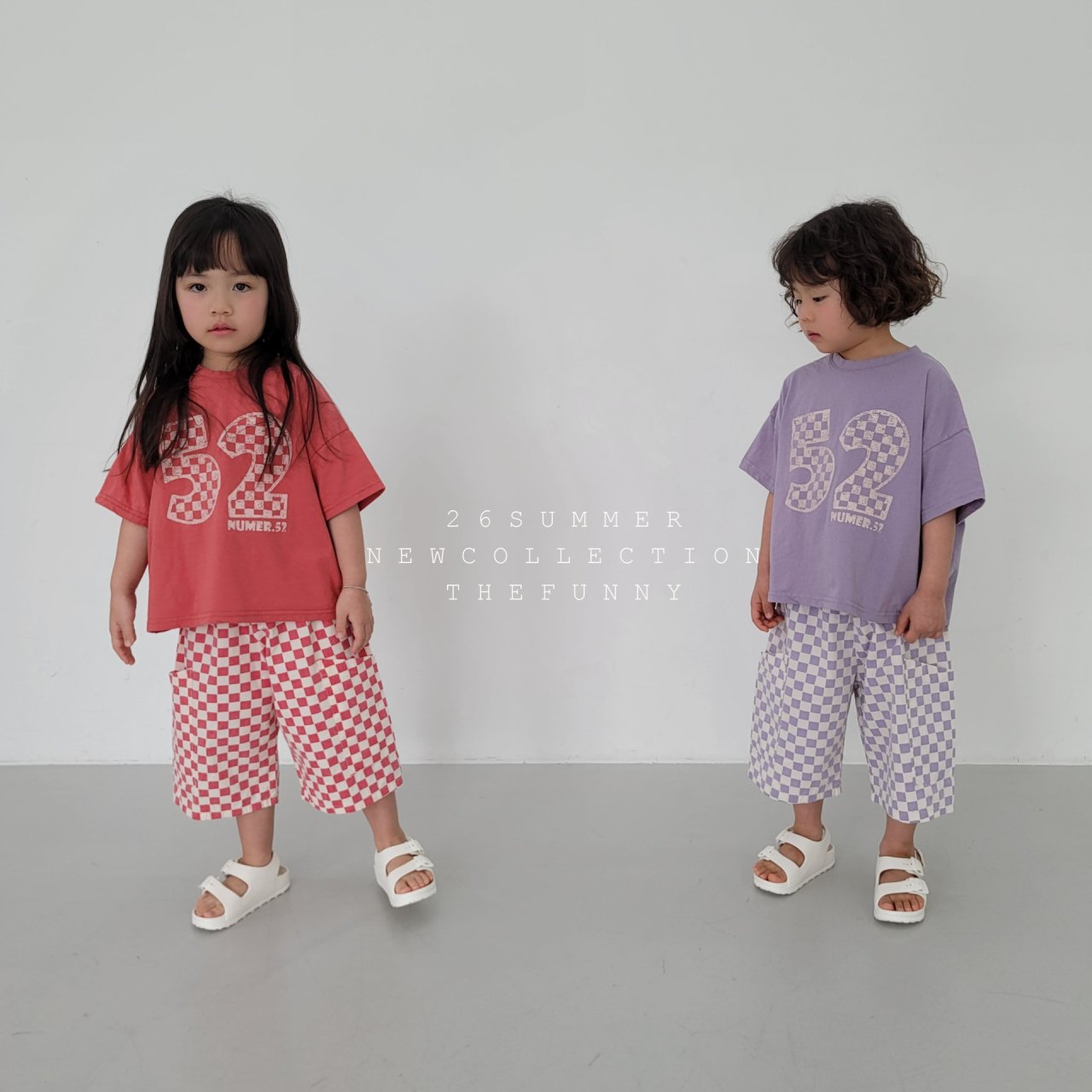 Number T-Shirts [Red/XS(1-2yr), S(2-3yr)]
