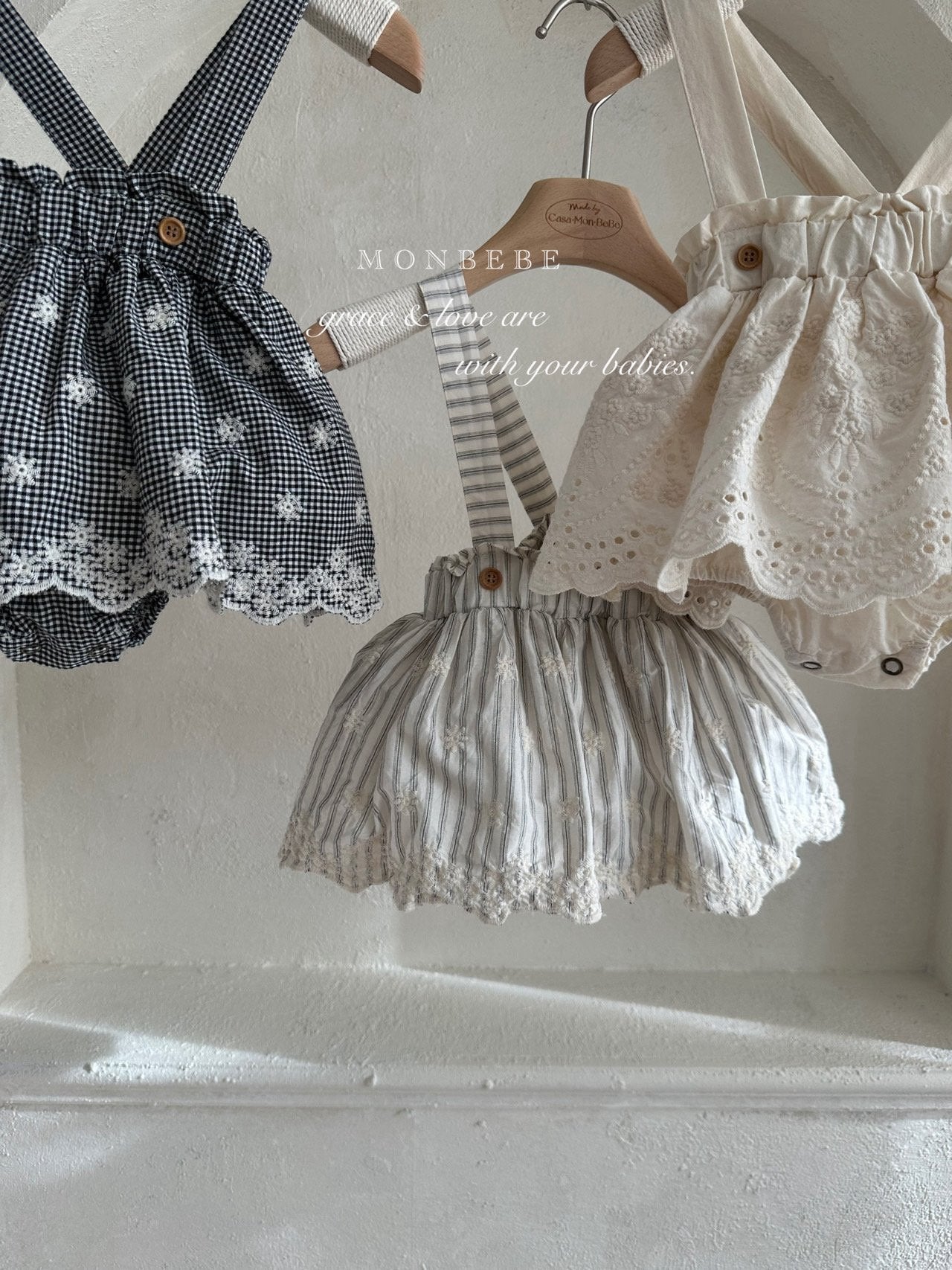 [PRE-ORDER] Embroidery Suspender Bloomer