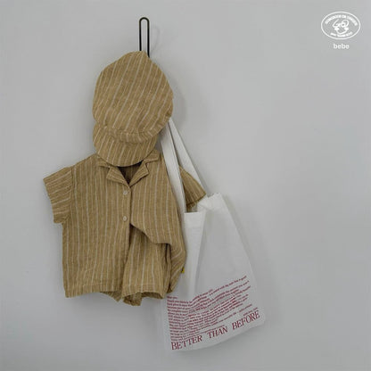 [PRE-ORDER] Linen Back Baby Shorts