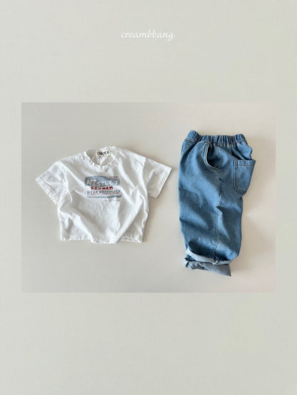 [PRE-ORDER] Summer Denim Baggy Pants