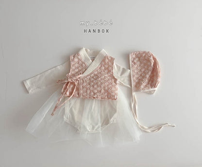 [PRE-ORDER] Floral Baby Girl Hanbok