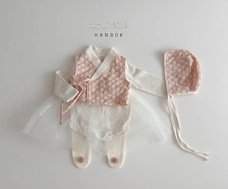 [PRE-ORDER] Floral Baby Girl Hanbok