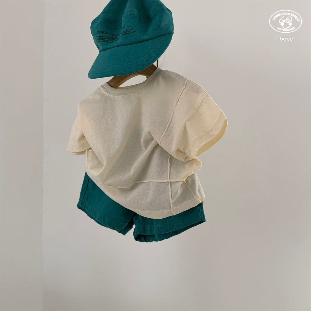 [PRE-ORDER] Pin-Tuck Half Baby T-Shirts