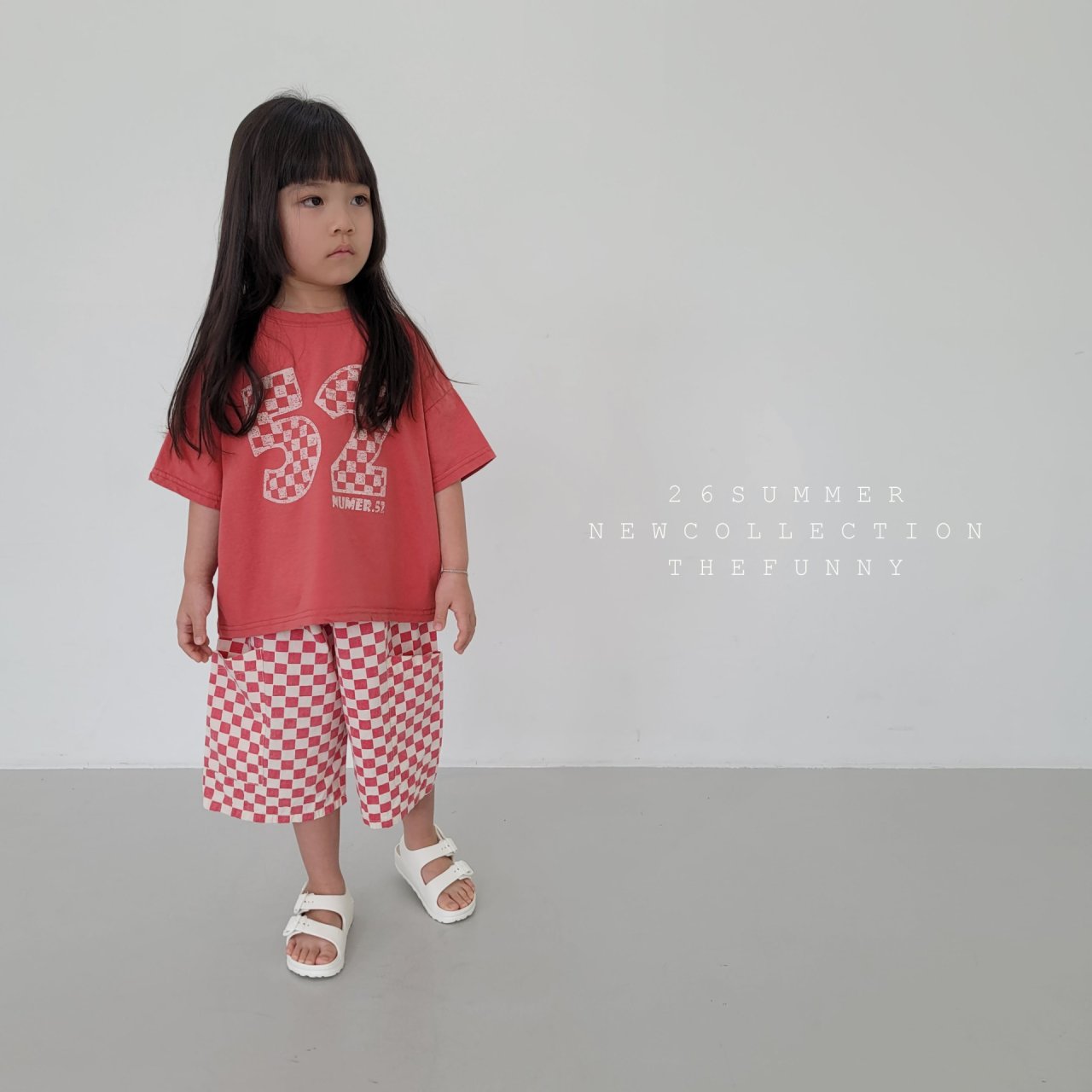 Number T-Shirts [Red/XS(1-2yr), S(2-3yr)]
