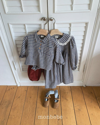 [PRE-ORDER] Lala Check Dress