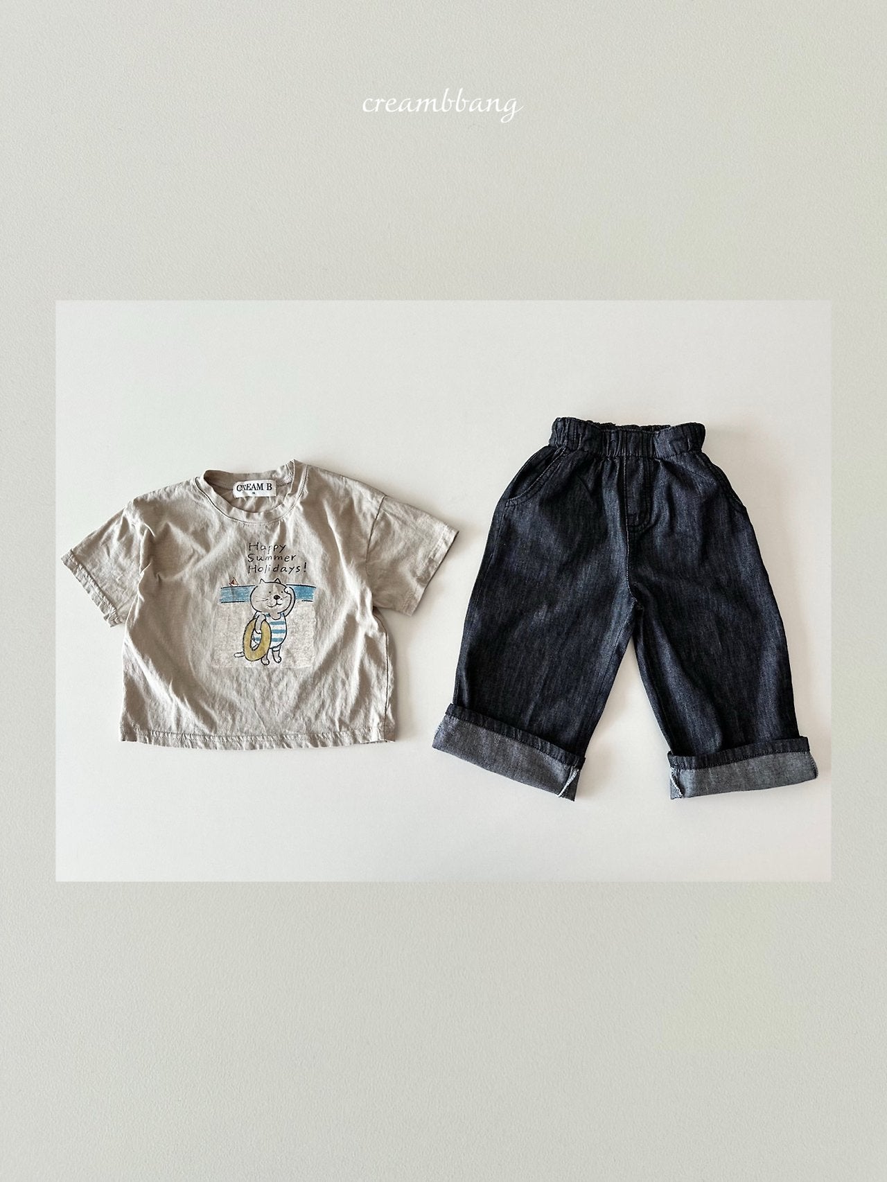 [PRE-ORDER] Summer Wide Denim Pants
