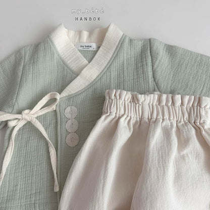 [Limited Time Order] Boy Hanbok Top Bottom Set