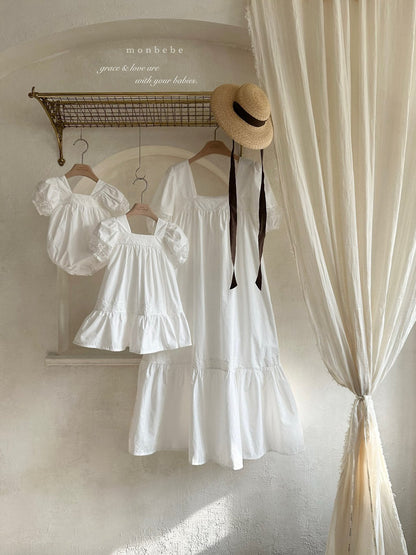 [PRE-ORDER] Rose Square Neck Dress (Mom Couple)