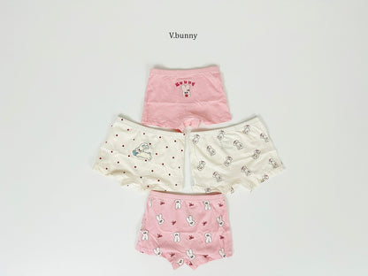 [PRE-ORDER] Red Ribbon Girls' Underwear Set