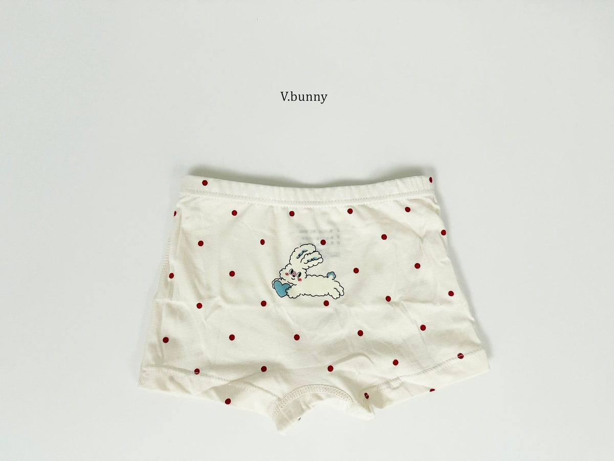 [PRE-ORDER] Red Ribbon Girls' Underwear Set