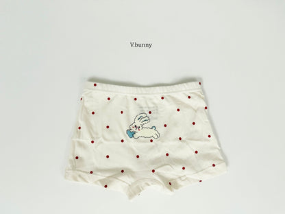 [PRE-ORDER] Red Ribbon Girls' Underwear Set