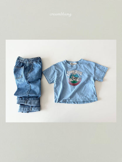 [PRE-ORDER] Summer Wide Denim Pants