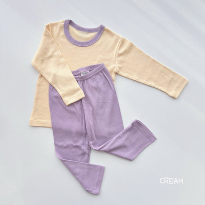 Bamboo Color Block Home Wear Set