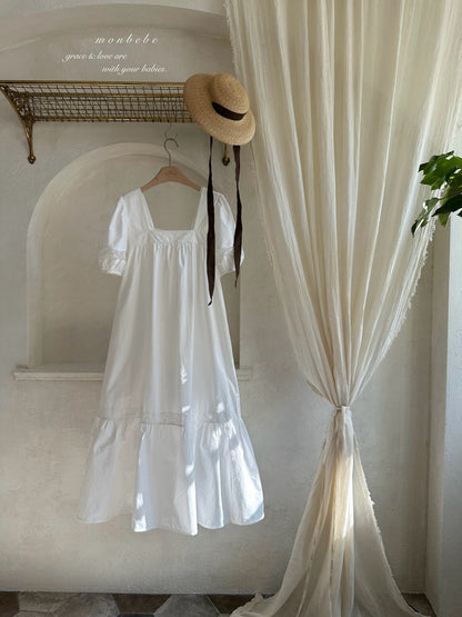 [PRE-ORDER] Rose Square Neck Dress (Mom Couple)