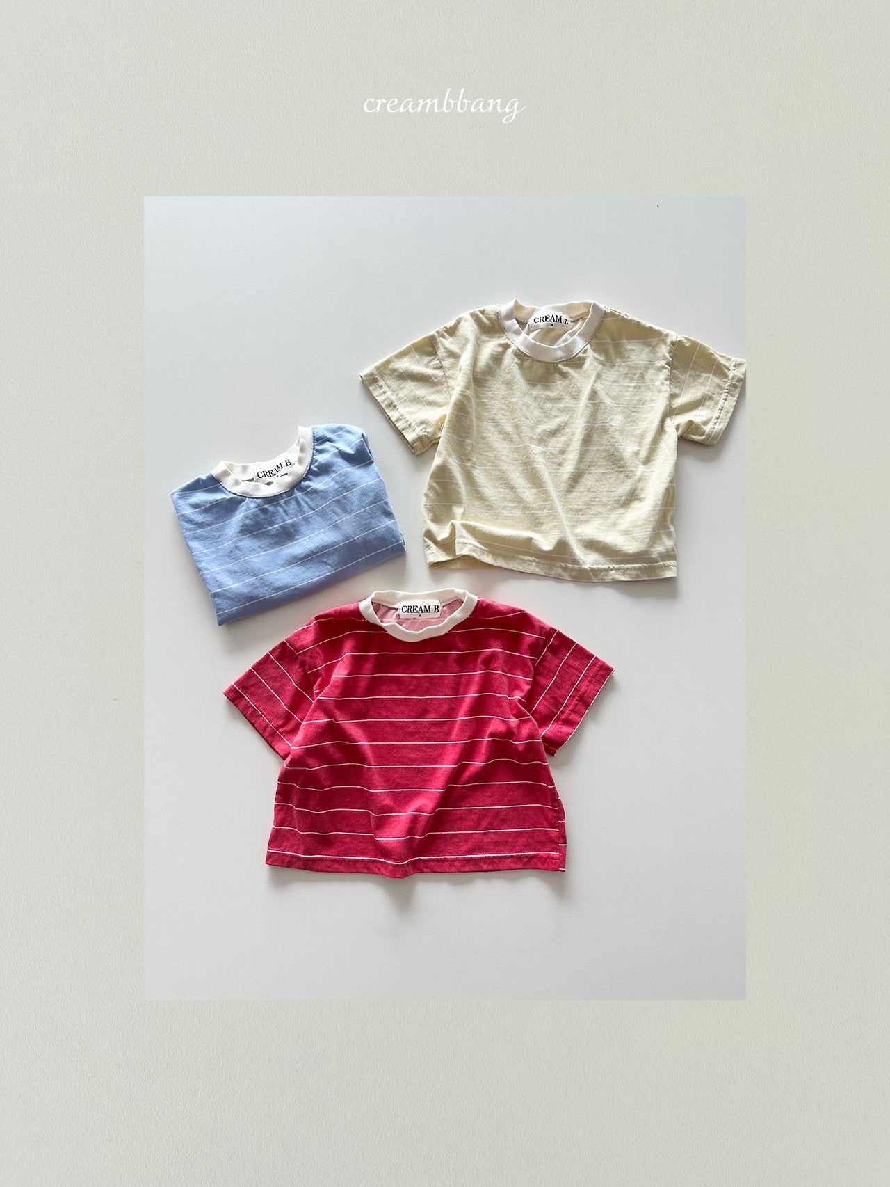 [PRE-ORDER] Pigment Stripe T-Shirts