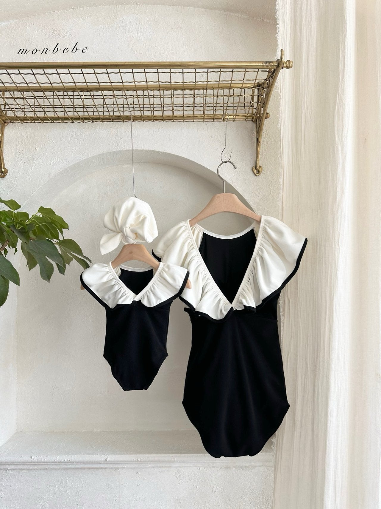 [PRE-ORDER] Multi Boom Frill Swim Suit (Mom Couple)