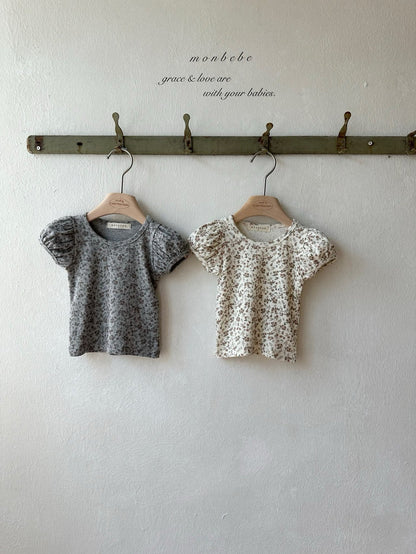 [PRE-ORDER] Puff Flower T-Shirts (Mom Couple)