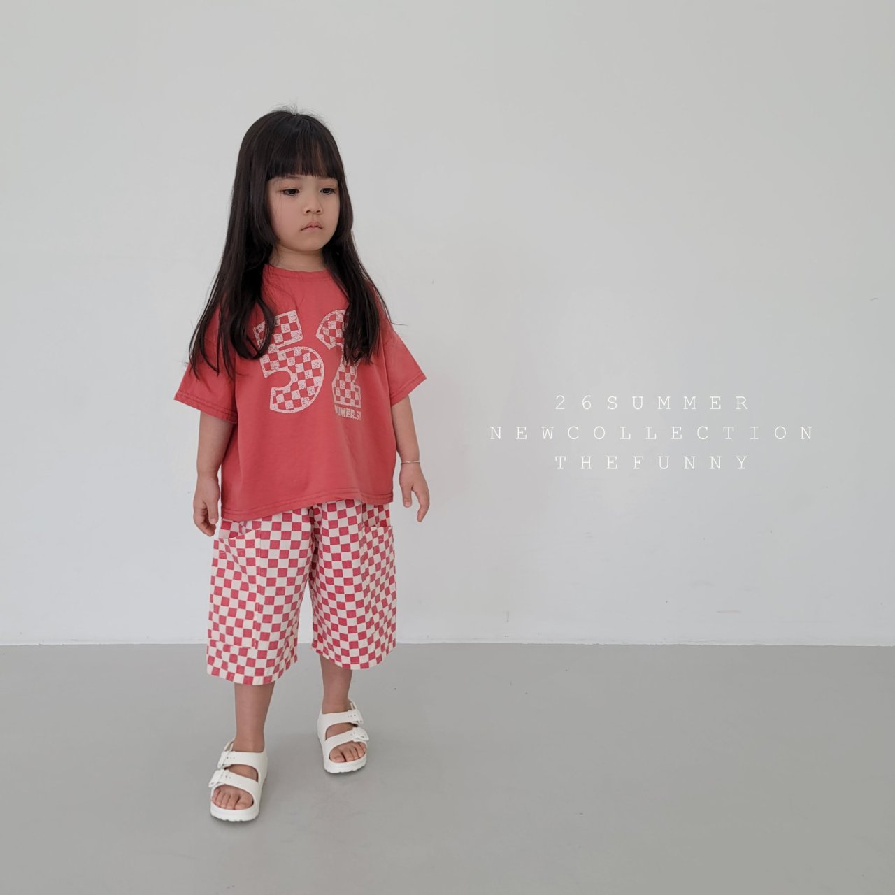 Number T-Shirts [Red/XS(1-2yr), S(2-3yr)]