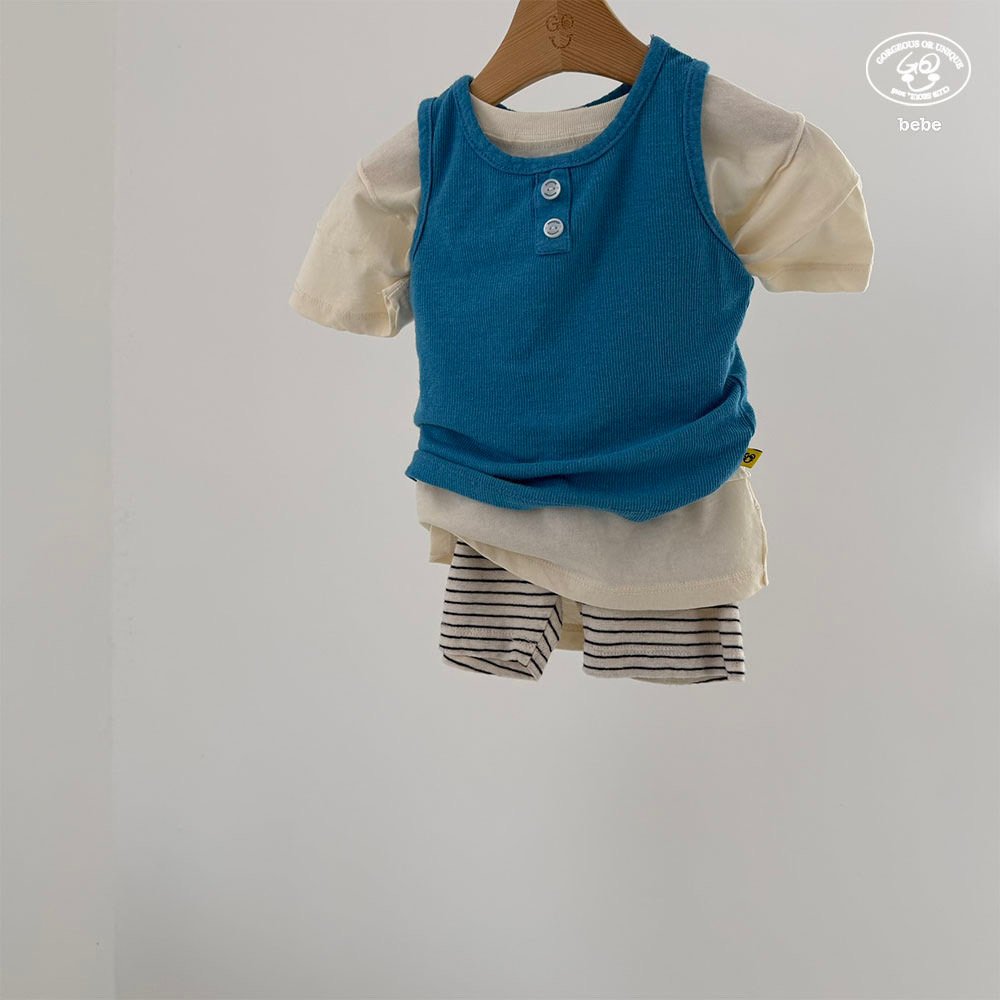 [PRE-ORDER] Pin-Tuck Half Baby T-Shirts