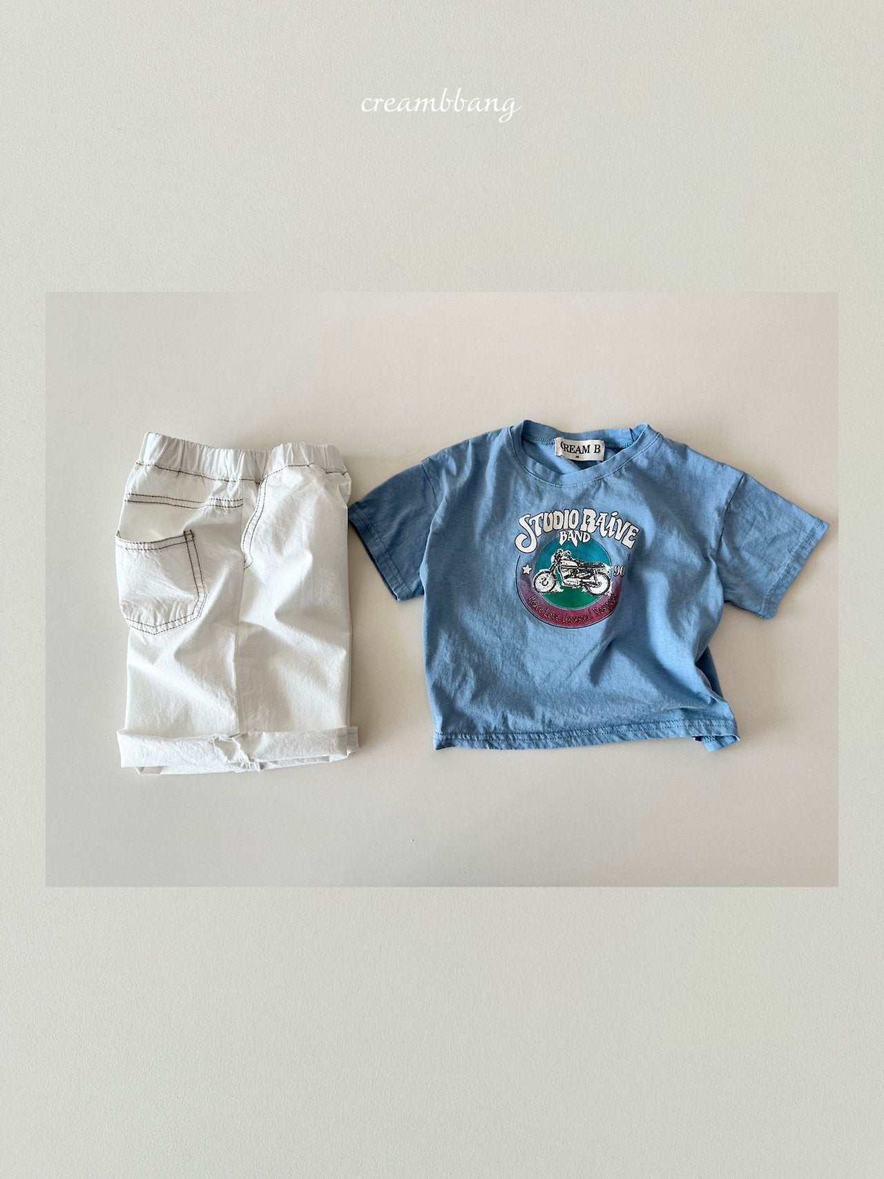 [PRE-ORDER] Stitch Color Block Cotton Pants