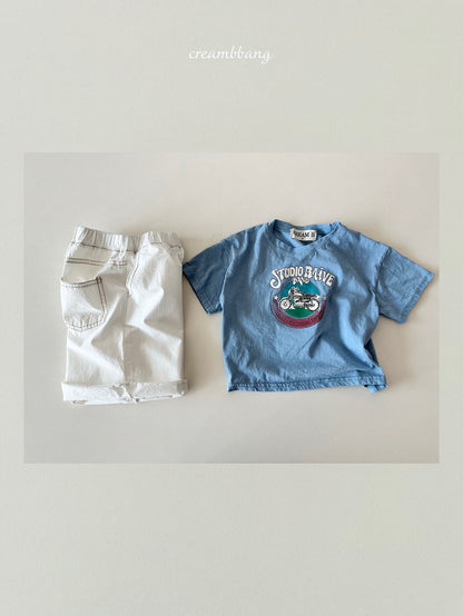 [PRE-ORDER] Stitch Color Block Cotton Pants