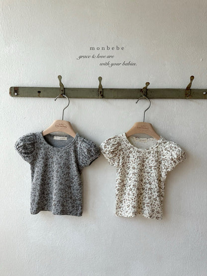 [PRE-ORDER] Puff Flower T-Shirts (Mom Couple)