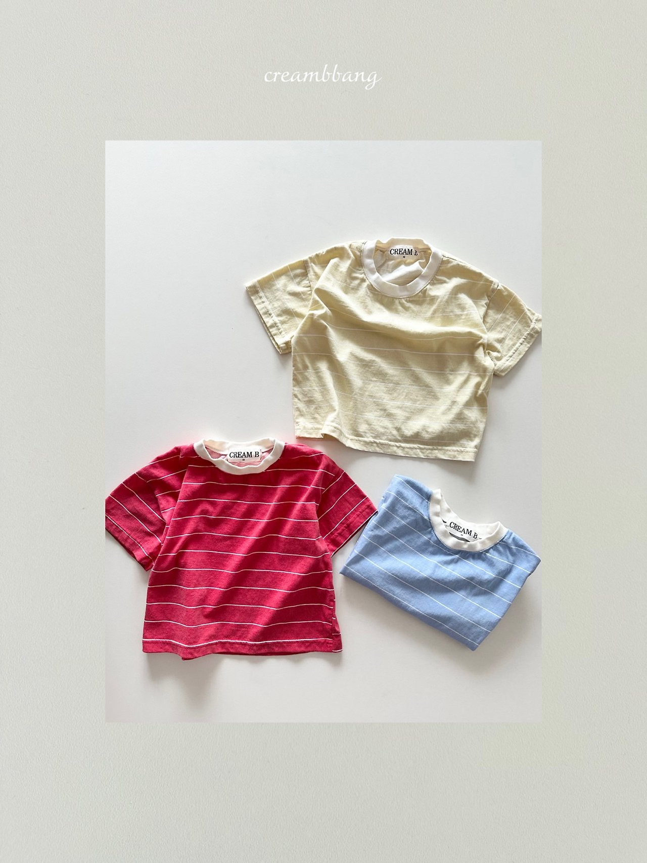 [PRE-ORDER] Pigment Stripe T-Shirts