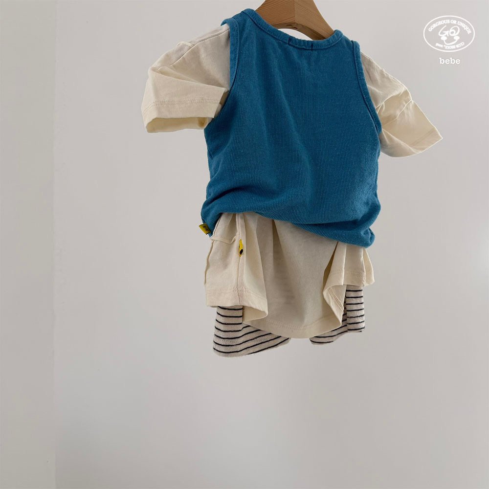 [PRE-ORDER] Pin-Tuck Half Baby T-Shirts