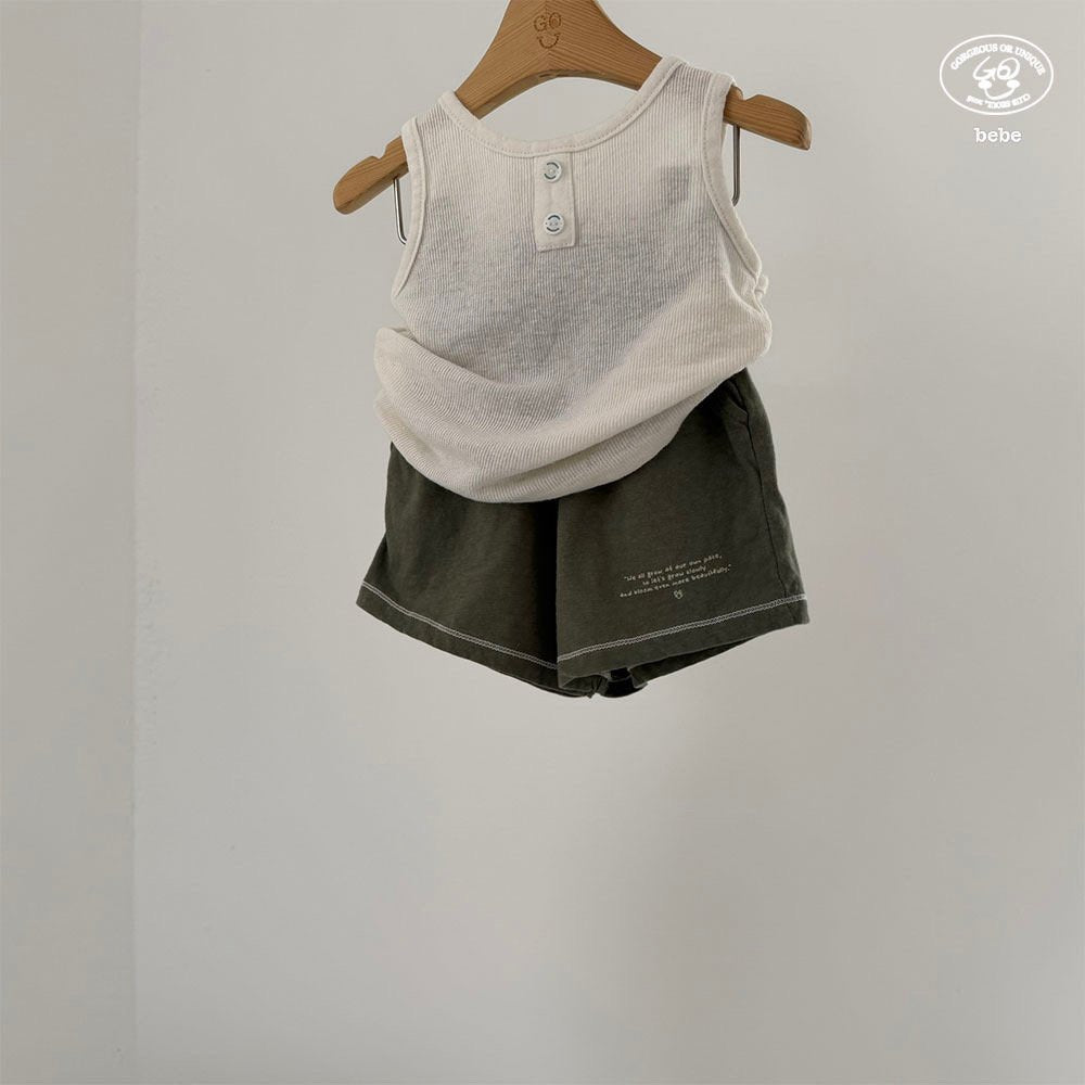 [PRE-ORDER] Triple Baby Sleeveless Top