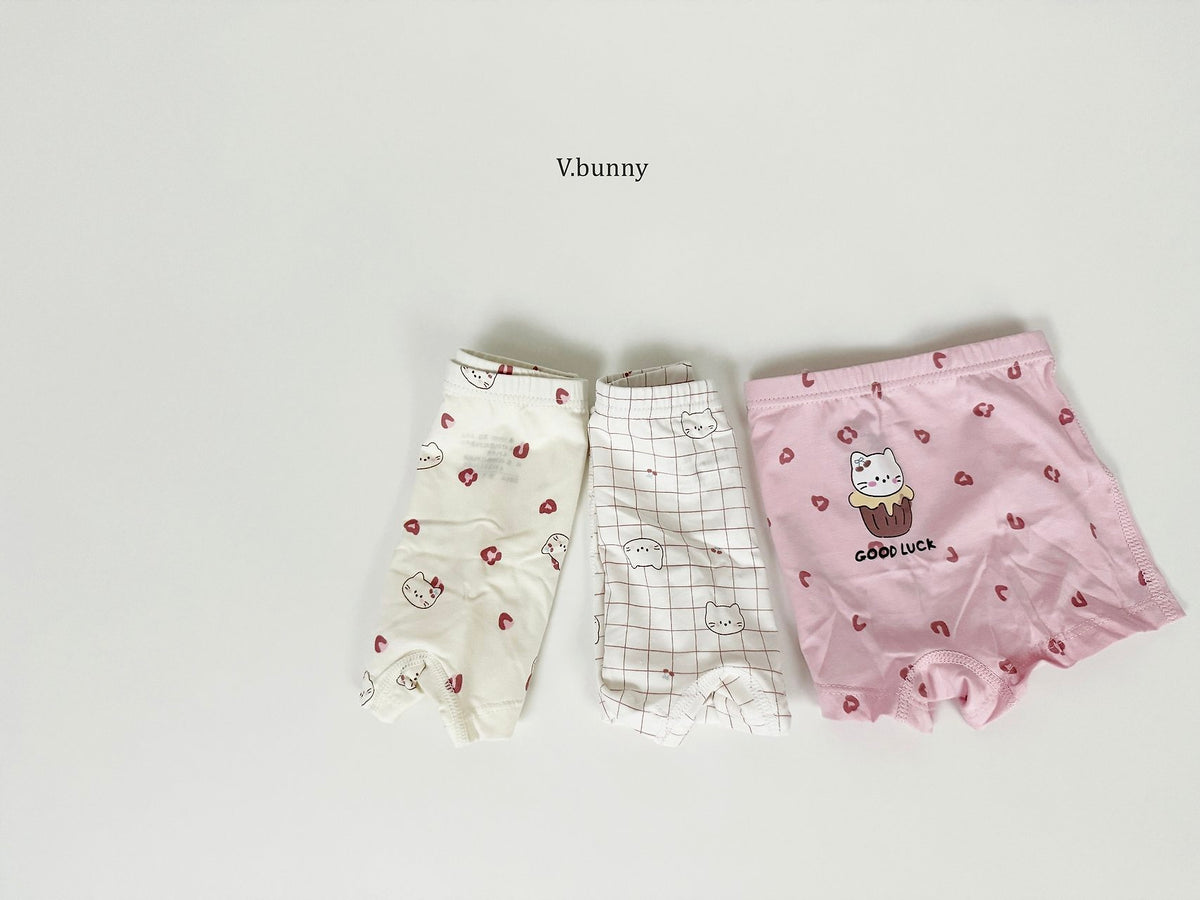 [PRE-ORDER] Cat Muffin Girls' Underwear Set