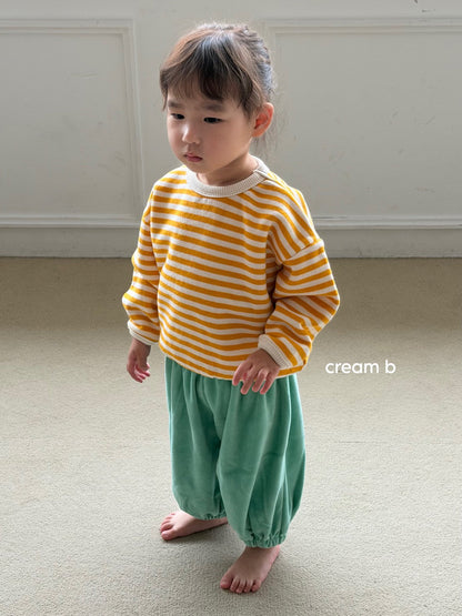 [PRE-ORDER] Stripe Binding Sweatshirts