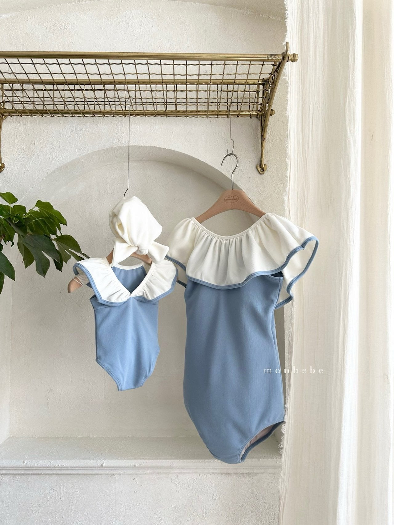[PRE-ORDER] Multi Boom Frill Swim Suit (Mom Couple)