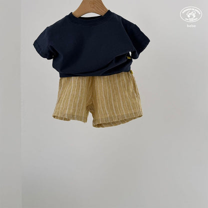 [PRE-ORDER] Linen Back Baby Shorts