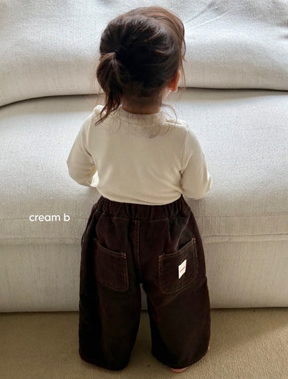 [PRE-ORDER] Corduroy Baggy Pants