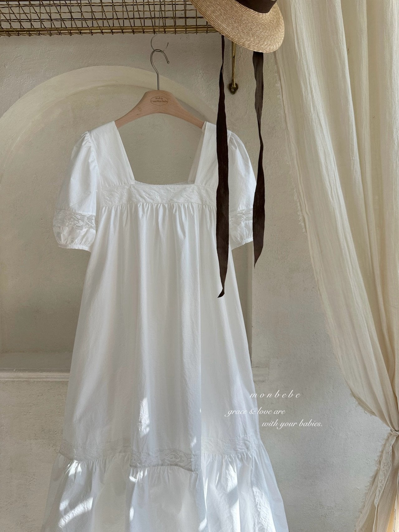 [PRE-ORDER] Rose Square Neck Dress (Mom Couple)