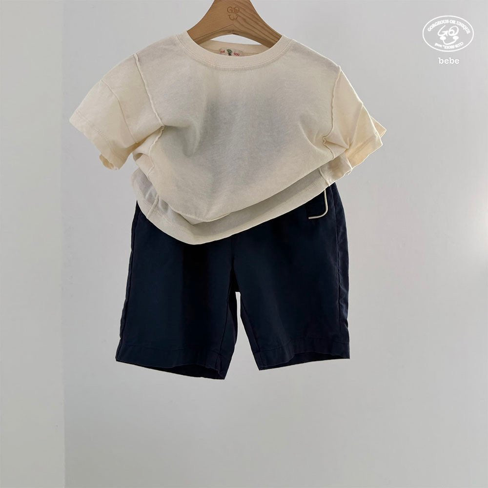 [PRE-ORDER] Pin-Tuck Half Baby T-Shirts
